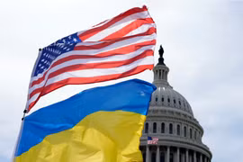 Ukraine và Mỹ đã ký một bản ghi nhớ. (Nguồn: AP)