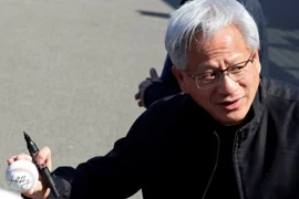 Giám đốc điều hành tập đoàn Nvidia, ông Jensen Huang. (Nguồn: Reuters)