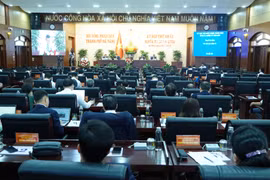 Kỳ họp thứ nhất, Hội đồng Nhân dân thành phố khóa XI, nhiệm kỳ 2026-2031. (Nguồn: Cổng thông tin điện tử thành phố Đà Nẵng)
