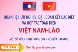 Quan hệ hữu nghị vĩ đại, đoàn kết đặc biệt và hợp tác toàn diện Việt Nam-Lào