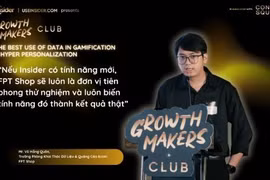 "Nếu Insider có tính năng mới, FPT Shop luôn là người tiên phong thử nghiệm và luôn biến tính năng đó thành kết quả thật," ông Vũ Hồng Quân, Trưởng phòng Khai thác dữ liệu & Quảng cáo Ecom, FPT Shop, cho biết.