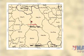 Tỉnh Quảng Ngãi liên tiếp rung chuyển vì động đất