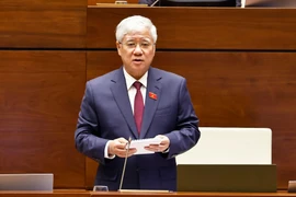 Chủ tịch Ủy ban Trung ương Mặt trận Tổ quốc Việt Nam Đỗ Văn Chiến. (Ảnh: Doãn Tấn/TTXVN)