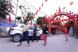 Xã Ô Diên (Hà Nội) sẵn sàng cho ngày bầu cử đại biểu Quốc hội khóa XVI và đại biểu Hội đồng Nhân dân các cấp nhiệm kỳ 2026-2031. (Ảnh: Văn Điệp/TTXVN)