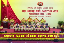 Khai mạc Đại hội Đảng bộ tỉnh Lạng Sơn lần thứ 18