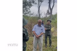 Ủy ban Nhân dân xã Cồn Tiên hiện đang tìm kiếm những người từng trực tiếp chứng kiến, tham gia chiến đấu hoặc biết thông tin liên quan đến việc chôn cất các liệt sỹ sau trận đánh ngày 8/5/1967. (Ảnh: TTXVN phát)
