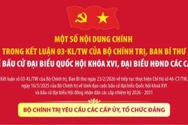 Kết luận 03-KL/TW của Bộ Chính trị, Ban Bí thư về lãnh đạo công tác bầu cử