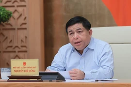 Phó Thủ tướng Nguyễn Chí Dũng phát biểu. (Ảnh: An Đăng/TTXVN)