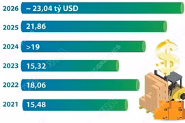 4 tháng năm 2026: Xuất khẩu nông, lâm, thủy sản tăng 5,4%