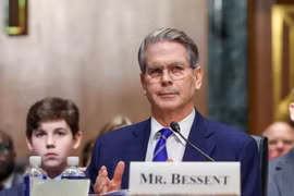 Bộ trưởng Tài chính Mỹ Scott Bessent. (Ảnh: USA Today/TTXVN)