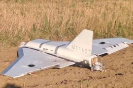 Một chiếc máy bay không người lái được tìm thấy gần Mnisków, Ba Lan. (Nguồn: lodz.se.pl)