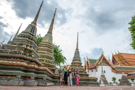 Kinh tế Thái Lan có thể chỉ đạt mức tăng trưởng hơn 1% trong năm nay, do tác động của thuế quan Mỹ. (Ảnh: THX/TTXVN)