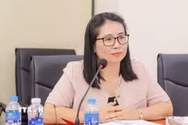 Tiến sỹ Lê Phương Hòa, Phó Viện trưởng Viện Nghiên cứu Nam Á, Tây Á và châu Phi (Viện Hàn lâm Khoa học xã hội Việt Nam). (Ảnh: Thanh Hương/TTXVN)