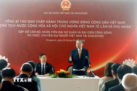 Tổng Bí thư, Chủ tịch nước Tô Lâm phát biểu. (Ảnh: Thống Nhất/TTXVN)