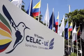 Hội nghị thượng đỉnh lần thứ tư CELAC-EU diễn ra trong 2 ngày 9-10/11 ở thành phố ven biển Santa Marta thuộc miền Bắc Colombia. (Nguồn: Radio Angulo)