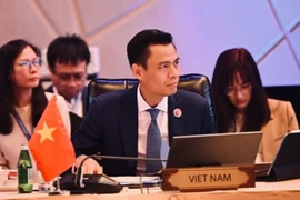 Thứ trưởng Ngoại giao Đặng Hoàng Giang, Trưởng SOM ASEAN Việt Nam. (Nguồn: Bộ Ngoại giao)