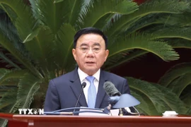 Ông Trần Cẩm Tú, Ủy viên Bộ Chính trị, Thường trực Ban Bí thư. (Ảnh: Thống Nhất/TTXVN)