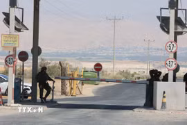Cầu Allenby ở biên giới Jordan và Bờ Tây. (Nguồn: THX/TTXVN)