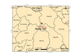 (Nguồn: Trung tâm Báo tin động đất và Cảnh báo sóng thần)