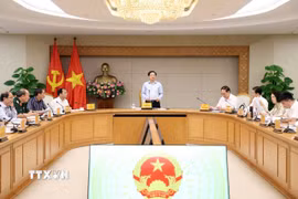 Quang cảnh cuộc họp. (Ảnh: Xuân Tùng/TTXVN)