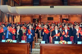 Các đại biểu tham dự chương trình. (Ảnh: Thanh Vân/TTXVN)