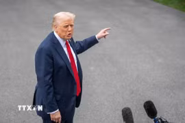 Tổng thống Mỹ Donald Trump. (Nguồn THX/TTXVN)