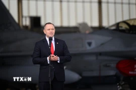 Tổng thống Ba Lan Karol Nawrocki. (Nguồn: PAP/TTXVN)