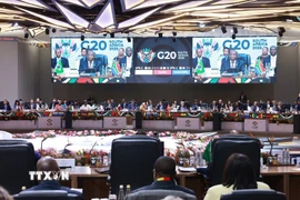 Phiên toàn thể Hội nghị Thượng đỉnh G20. (Ảnh: Dương Giang/TTXVN)
