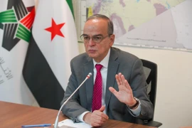 Ông Hadi Al-Bahra, Chủ tịch Liên minh Quốc gia Syria đối lập. (Ảnh: Etilaf/TTXVN)