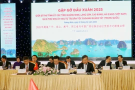 Quang cảnh cuộc gặp mặt. (Ảnh: Văn Đức/TTXVN)