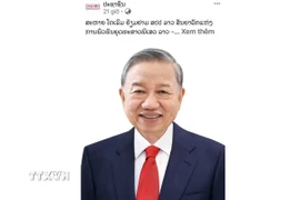 Bài viết trên báo Pasaxon. (Ảnh: Xuân Tú/TTXVN)