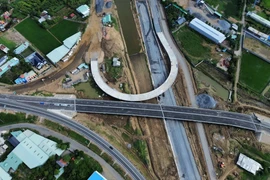 Dự án Vành đai 3 Thành phố Hồ Chí Minh. (Ảnh: Bùi Giang/TTXVN)