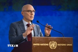 Cao ủy Nhân quyền Liên hợp quốc Volker Turk. (Nguồn: Getty Images/TTXVN)