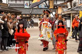 Đám rước Oiran - trải nghiệm du lịch độc đáo chỉ có ở Nhật Bản