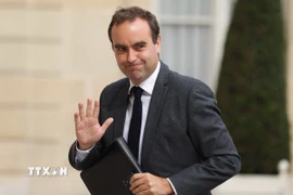 Tân Thủ tướng Pháp Sebastien Lecornu. (Nguồn: THX/TTXVN)