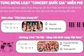 Dù thời tiết không thuận lợi, concert "Việt Nam trong tôi" vẫn được tiến hành để nêu cao tinh thần 'Việt Nam trong tôi' là tự hào, là lòng yêu nước, là sẻ chia, là tương thân, tương ái. (Ảnh: BTC)