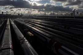 Tuyến Bình Nhưỡng-Moskva là tuyến đường sắt dài nhất thế giới trong số tuyến chạy thẳng với chiều dài hơn 10.000km và thời gian di chuyển là 8 ngày. (Nguồn: Reuters)