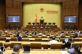 Toàn cảnh phiên họp. (Ảnh: Trần Huấn/Vietnam+)