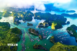 Quần đảo Cát Bà được UNESCO công nhận là khu Dự trữ sinh quyển thế giới (năm 2004); được Thủ tướng Chính phủ công nhận là Di tích Quốc gia đặc biệt (năm 2013). (Ảnh: TTXVN)