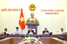 Chủ tịch Quốc hội Trần Thanh Mẫn phát biểu. (Ảnh: Doãn Tấn/TTXVN)
