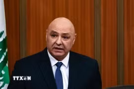 Tổng thống Liban Joseph Aoun. (Ảnh: THX/TTXVN)