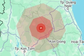 Kon Tum: Động đất có độ lớn 3,9 tại huyện Kon Plông