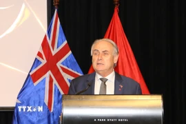 Bộ trưởng Thương mại và Du lịch Australia Don Farrell. (Ảnh: Văn Linh/TTXVN)