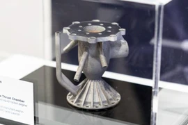 Động cơ đẩy mới sẽ được trang bị trên tàu vũ trụ Optimus Viper do Australia sản xuất, phục vụ các hoạt động kiểm tra, bảo trì và hậu cần trên quỹ đạo. (Nguồn: Aumanufacturing)