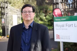 Tiến sỹ Hồ Quốc Tuấn, giảng viên cấp cao Đại học Bristol (Anh). (Ảnh: Phong Hà/TTXVN)