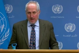 Người phát ngôn của Tổng Thư ký Liên hợp quốc, ông Stephane Dujarric. (Ảnh: IRNA/TTXVN)