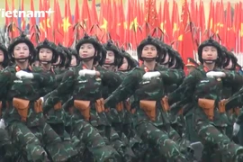Tổng luyện diễu binh kỷ niệm 50 năm Thống nhất đất nước
