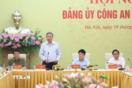 Tổng Bí thư Tô Lâm phát biểu. (Ảnh: Thống Nhất/TTXVN)