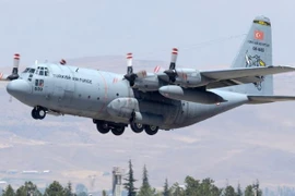 Bộ Quốc phòng Thổ Nhĩ Kỳ thông báo toàn bộ 20 binh sỹ đã thiệt mạng trong vụ rơi máy bay vận tải quân sự Lockheed C-130 Hercules của nước này tại Gruzia hôm 11/11. (Nguồn: Flightradar24)