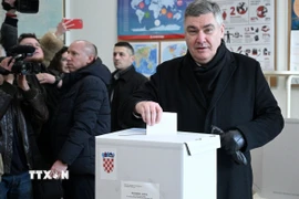 Tổng thống Croatia Zoran Milanovic. (Ảnh: THX/TTXVN)